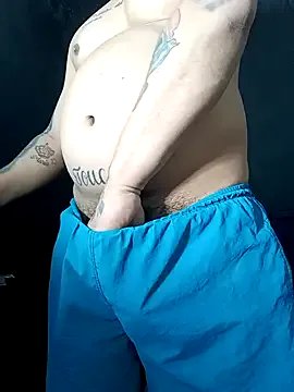 DickMasterfindom — white lines and clouds on my cock