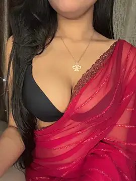 KARISHMA-STRIP — Only panty nothing else 