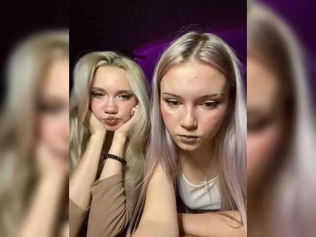Naked BlondeDuet wants you to fuck their body now BlondeDuet from BongaCams